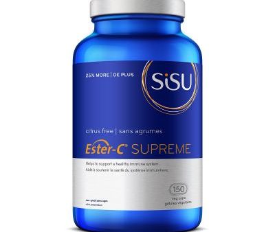 Sisu Ester-C Supreme 600mg 150 Veg Capsules Bonus Cheap