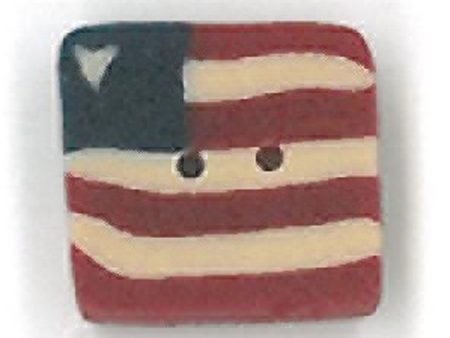 tiny folk art flag Online Sale