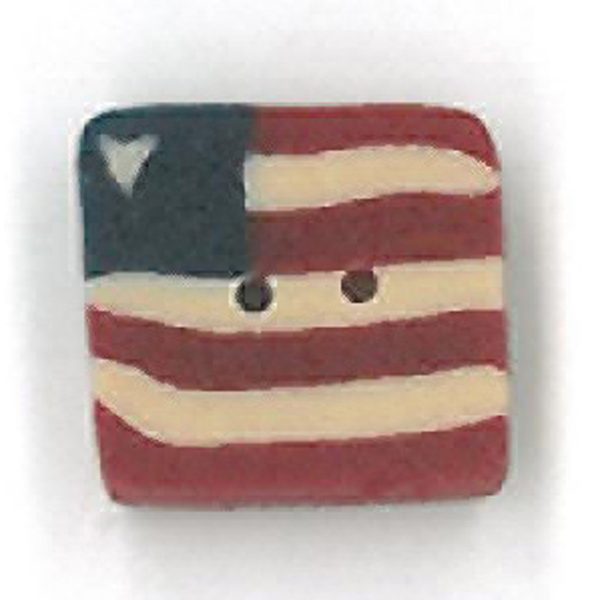 tiny folk art flag Online Sale