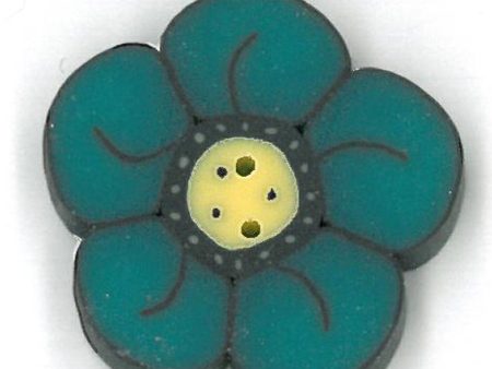 small teal wildflower For Discount