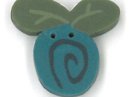 small ocean blue swirly bud Sale