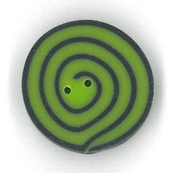 small lime & black swirl For Sale