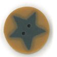 small blue star on gold Cheap