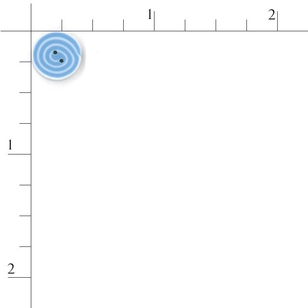 tiny swirl - blue & white For Cheap