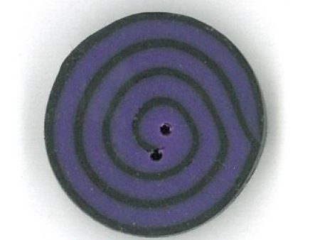 small violet & black swirl on Sale