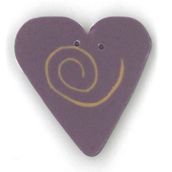 small lilac swirly heart Online