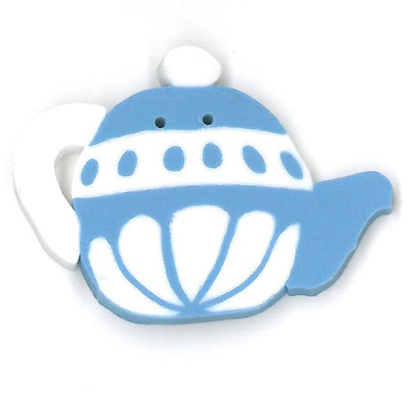 teapot - blue & white For Sale