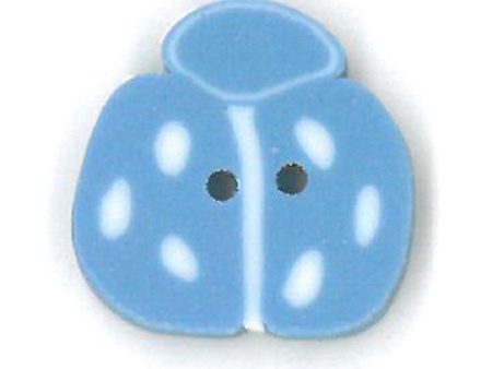 small ladybug - blue & white Hot on Sale