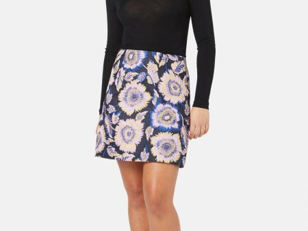 Wonderbloom Jacquard Mini Skirt Discount