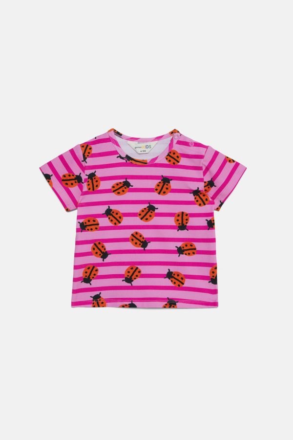 Ladybug Baby Tee Online now