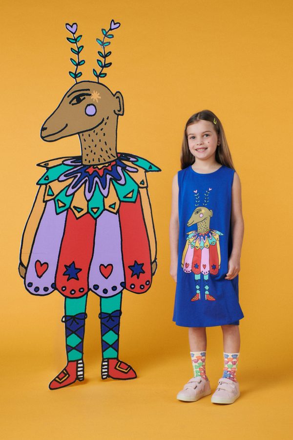 Fable Deer Kids Dress For Sale