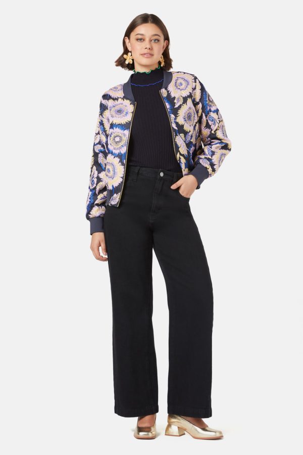 Wonderbloom Jacquard Jacket For Cheap