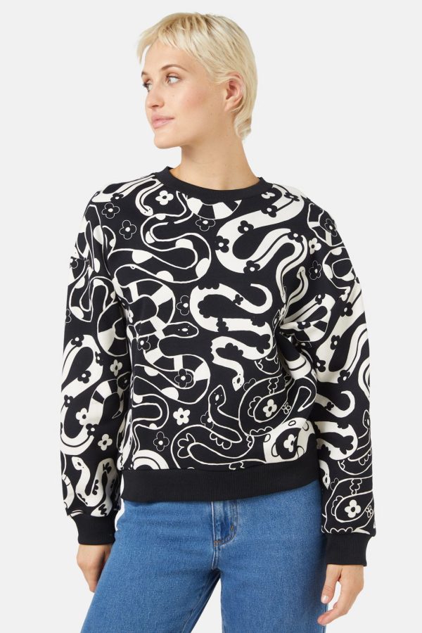 Floral Snake Sweater Supply