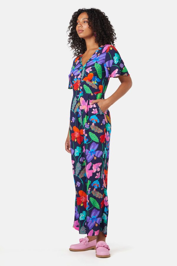 Trippy Flowers Pantsuit Online