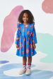 Big Flowers Kids Dress on Sale